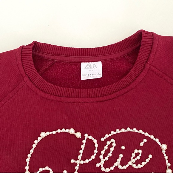 Zara Plie Chasse Jete Girls Sweatshirt - Picture 4 of 6
